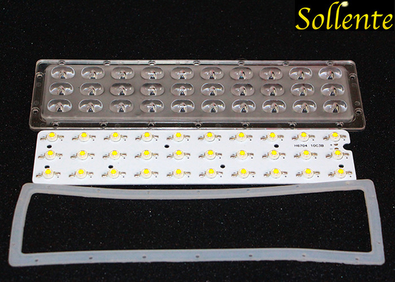 وحدة إضاءة الشارع LED عالية التجويف 65x135 درجة بصرية الكمبيوتر